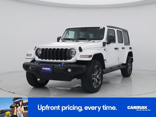 White 2024 Jeep Wrangler 4xe Sport S