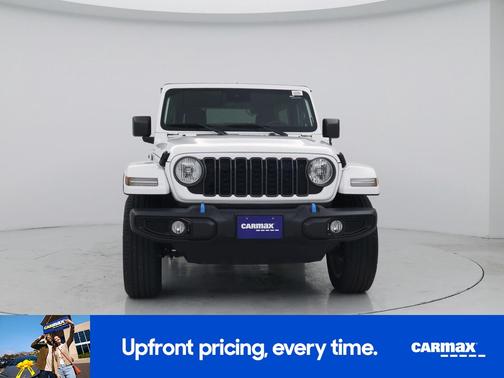 White 2024 Jeep Wrangler 4xe Sport S