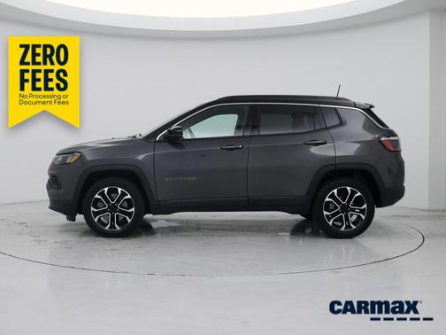Gray 2023 Jeep Compass Limited