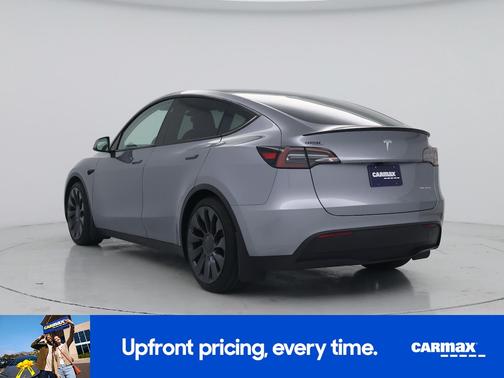 Silver 2024 Tesla Model Y Performance
