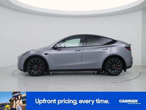 Silver 2024 Tesla Model Y Performance