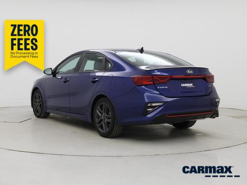 Blue 2021 Kia Forte GT-Line