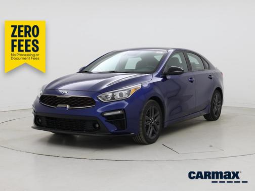 Blue 2021 Kia Forte GT-Line