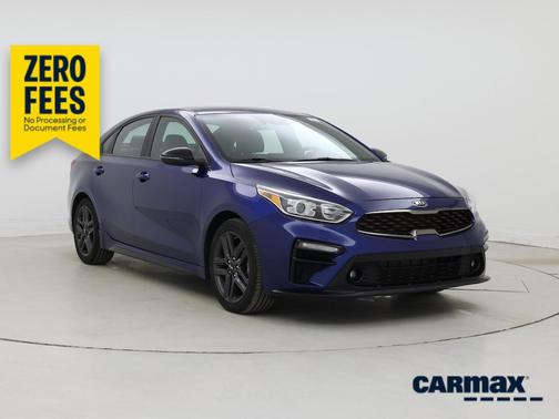 Blue 2021 Kia Forte GT-Line