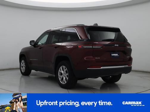 Burgundy 2022 Jeep Grand Cherokee Limited