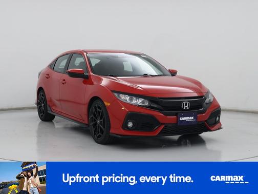 Red 2019 Honda Civic Sport