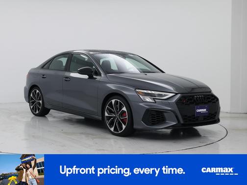 Gray 2023 Audi S3 Premium Plus