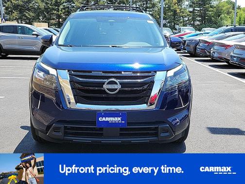 Blue 2025 Nissan Pathfinder SV
