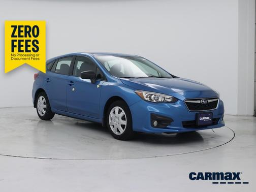 Blue 2017 Subaru Impreza