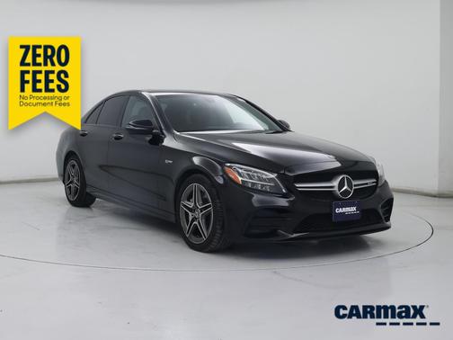 Black 2021 Mercedes-Benz AMG C 43