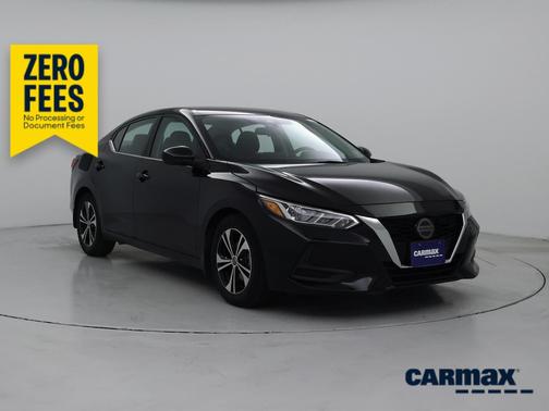 Black 2021 Nissan Sentra SV