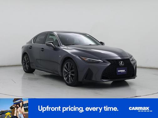 Gray 2023 Lexus IS 350 F-Sport