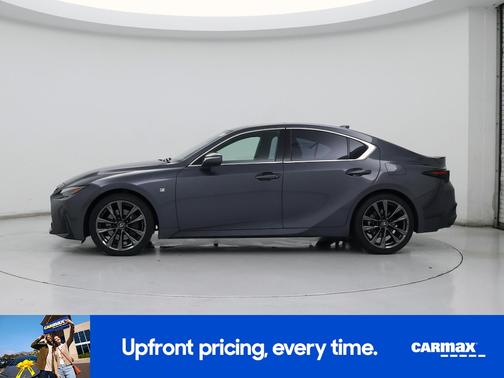 Gray 2023 Lexus IS 350 F-Sport