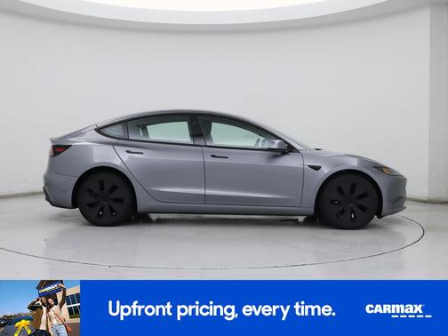 Silver 2025 Tesla Model 3 Long Range