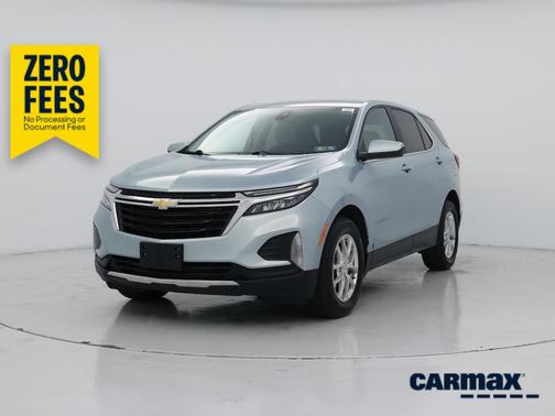Blue 2022 Chevrolet Equinox LT