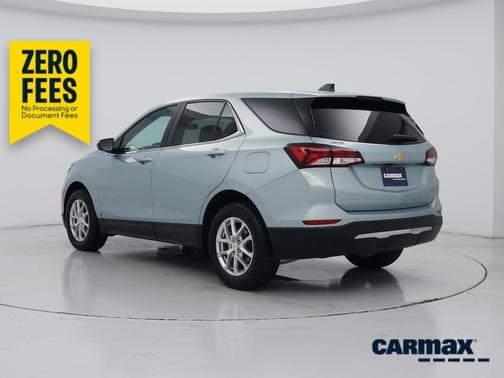 Blue 2022 Chevrolet Equinox LT