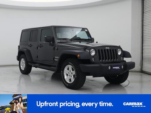 Gray 2014 Jeep Wrangler Unlimited Sport