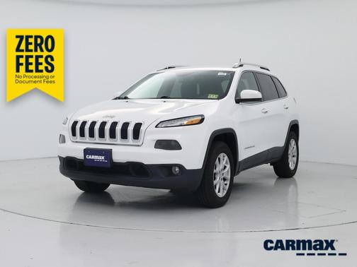 White 2017 Jeep Cherokee Latitude