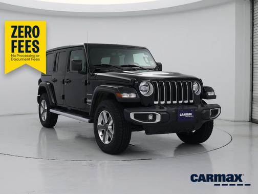 Black 2022 Jeep Wrangler Unlimited Sahara