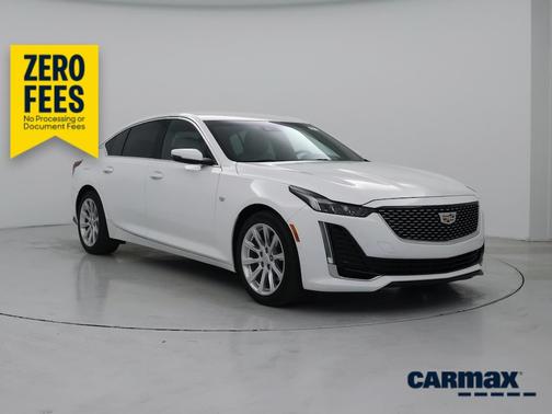White 2023 Cadillac CT5 Luxury