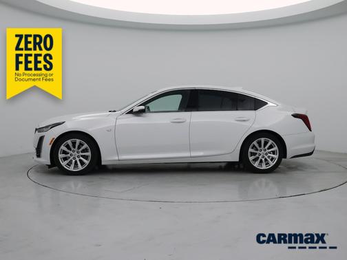 White 2023 Cadillac CT5 Luxury