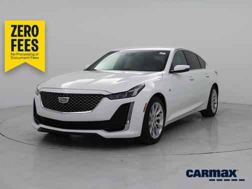White 2023 Cadillac CT5 Luxury