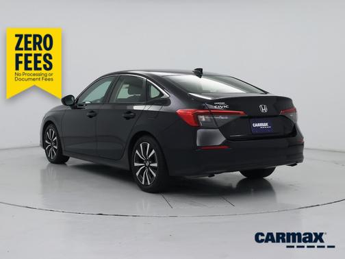 Black 2022 Honda Civic EX