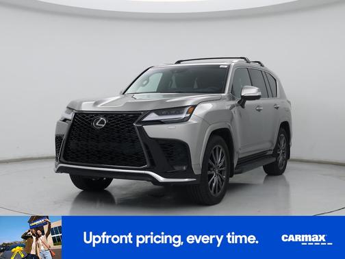 Silver 2024 Lexus LX 600 F-Sport