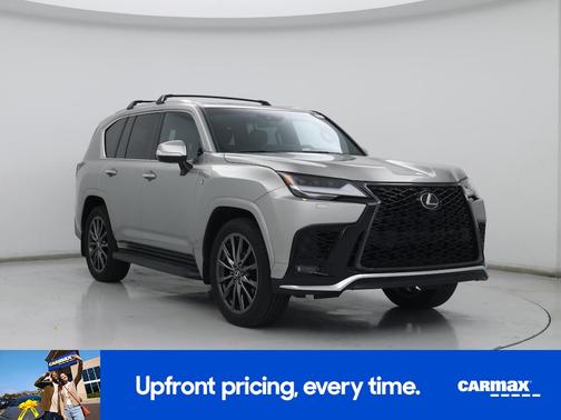Silver 2024 Lexus LX 600 F-Sport
