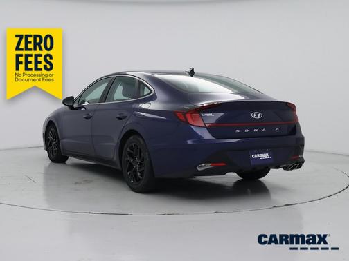 Blue 2020 Hyundai SONATA SEL