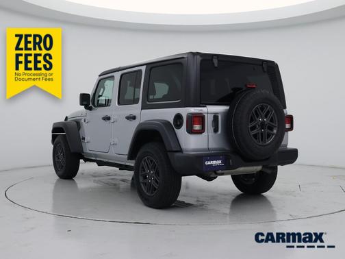 Silver 2024 Jeep Wrangler Sport S