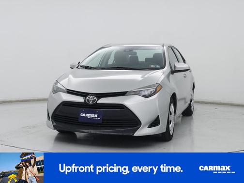 Silver 2017 Toyota Corolla LE