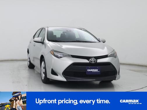 Silver 2017 Toyota Corolla LE