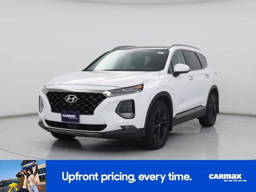 White 2020 Hyundai SANTA FE Limited
