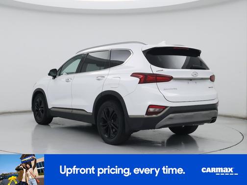 White 2020 Hyundai SANTA FE Limited