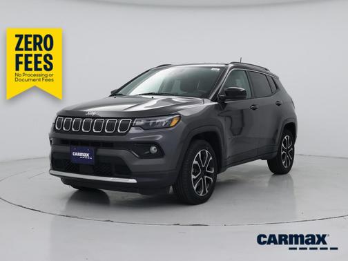 Gray 2022 Jeep Compass Limited