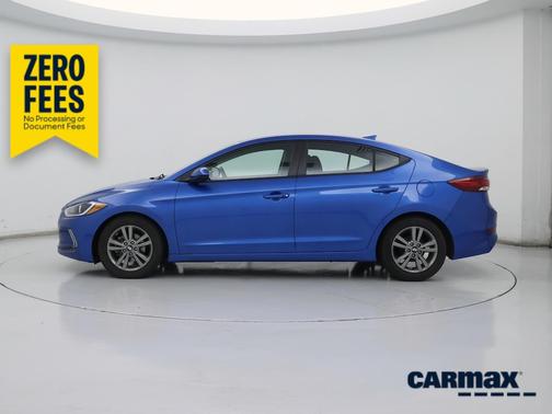 Blue 2017 Hyundai ELANTRA Value Edition
