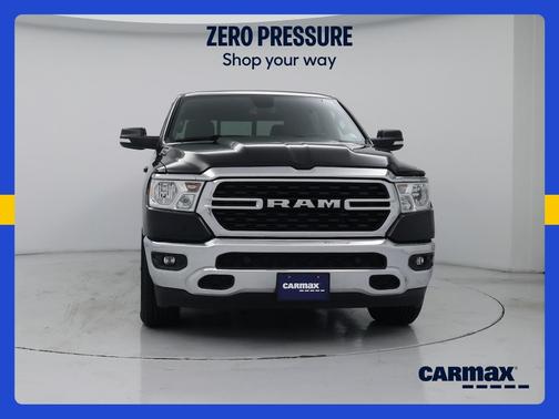 Black 2022 RAM 1500 Bighorn