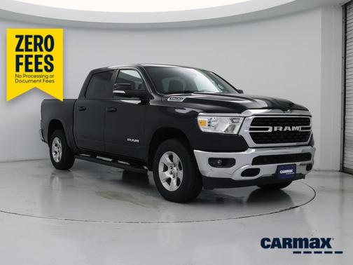 Black 2022 RAM 1500 Bighorn