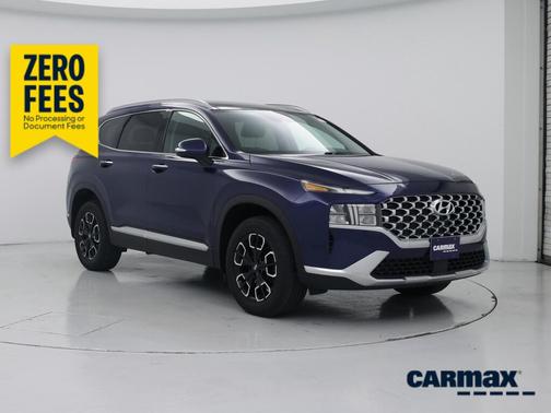 Blue 2022 Hyundai SANTA FE SEL