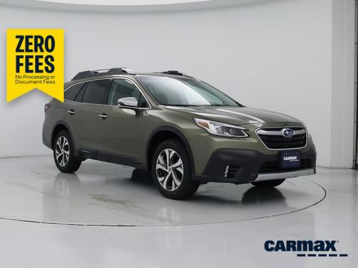 Green 2021 Subaru Outback Touring