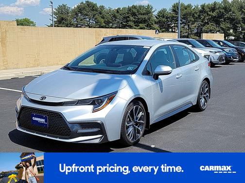 Silver 2021 Toyota Corolla SE