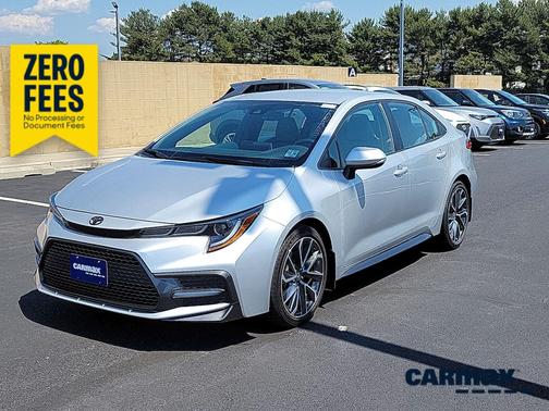 Silver 2021 Toyota Corolla SE