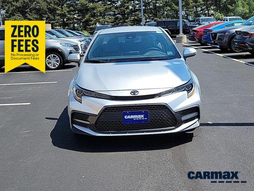 Silver 2021 Toyota Corolla SE