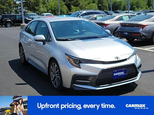 Silver 2021 Toyota Corolla SE