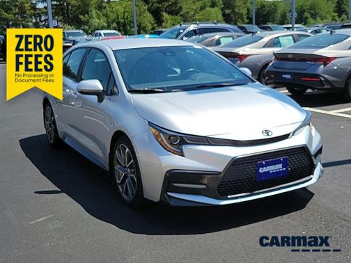 Silver 2021 Toyota Corolla SE