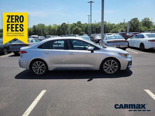 Silver 2021 Toyota Corolla SE