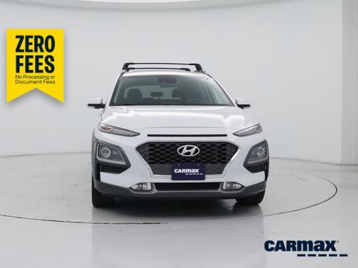 White 2021 Hyundai KONA Limited