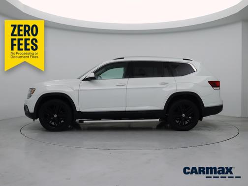 White 2018 Volkswagen Atlas SEL Premium