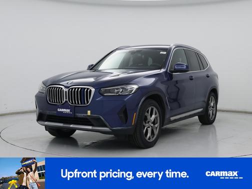 Blue 2022 BMW X3 XDrive30i